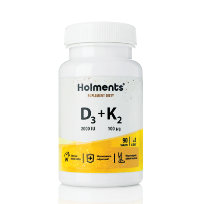 Witamina D3 + K2 90 tabletek