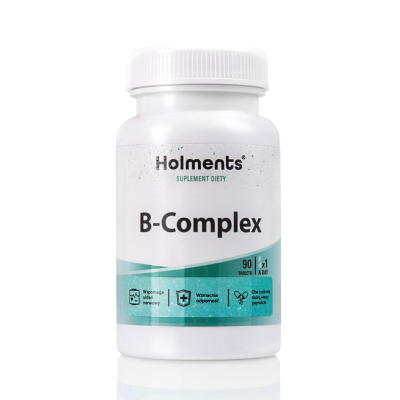 HOLMENTS B-COMPLEX suplement diety 90 tabletek